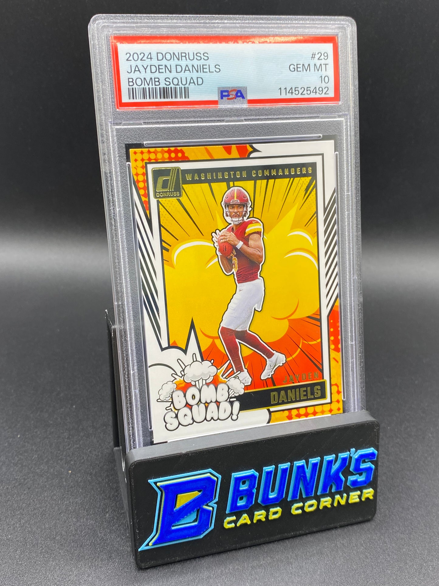 2024 Jayden Daniels B Squad PSA 10