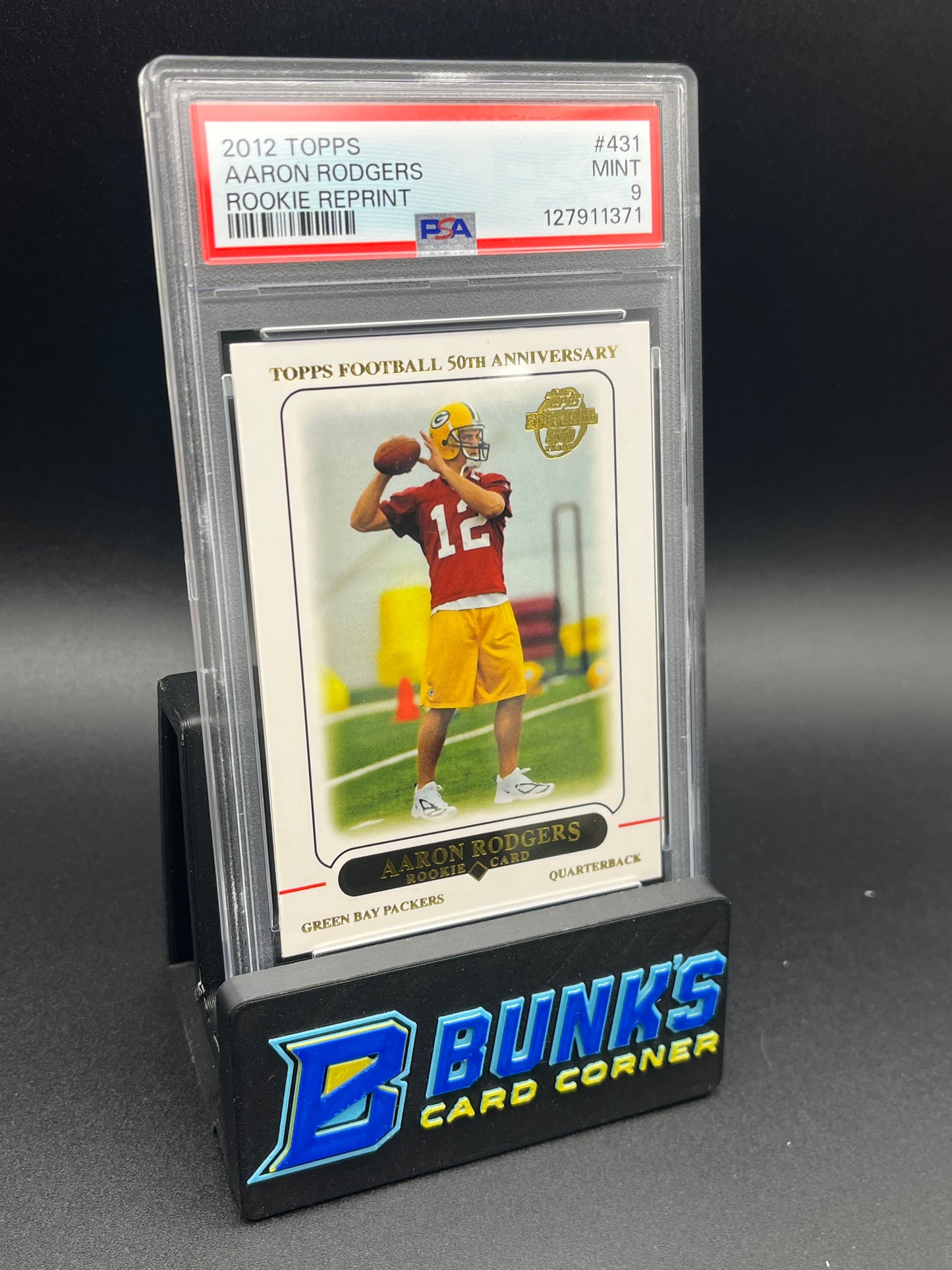 2012 Aaron Rodgers Rookie Reprint PSA 9