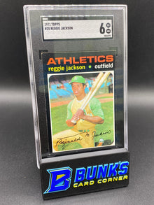 1971 Reggie Jackson SGC 6