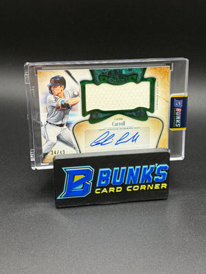2026 Corbin Carroll Auto Tier One Jumbo Relic 34/49