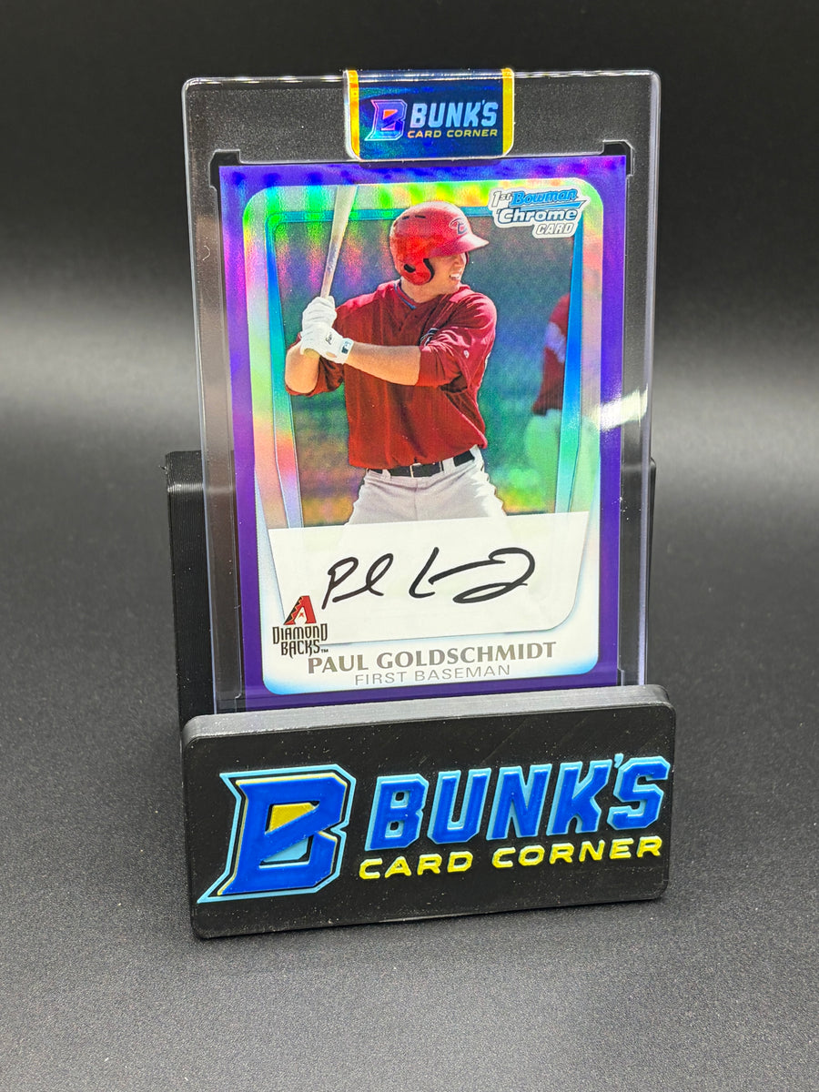 2011 Paul Goldschmidt Topps 1st Bowman Auto 105/700