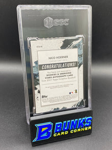 2021 Nico Hoerner Auto Red 6/75 SGC 10/10