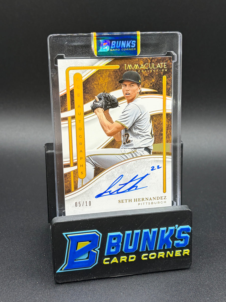 2026 Seth Hernandez Immaculate Collection Auto 5/10