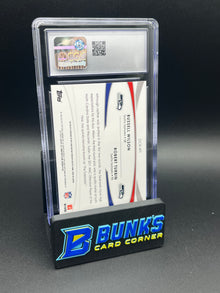 2012 Russell Wilson & Robert Turbin Silver Rainbow Dual Combo Relics CGC 9.5 8/10