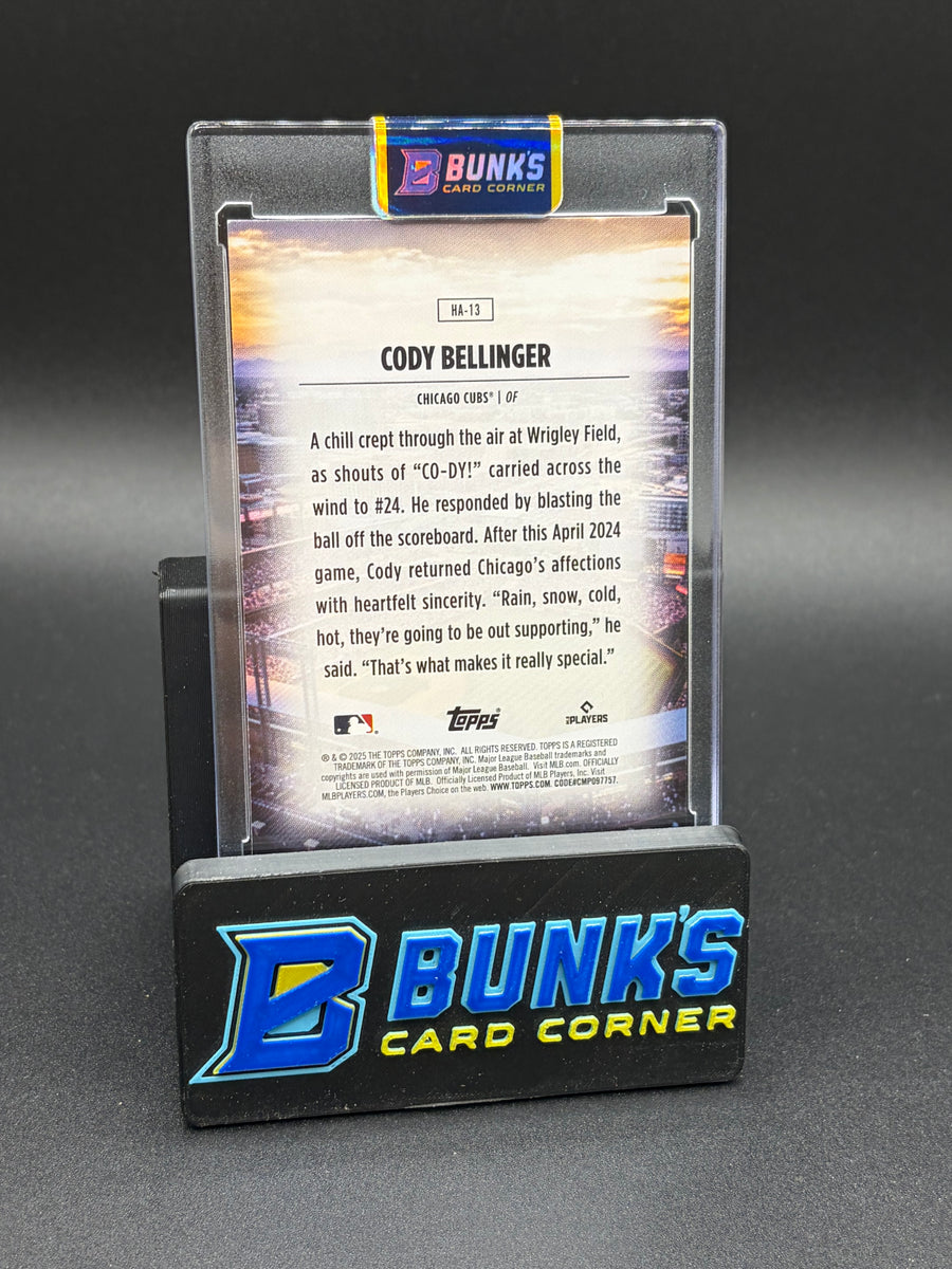 2025 Cody Bellinger Topps Home Field Advantage SSP