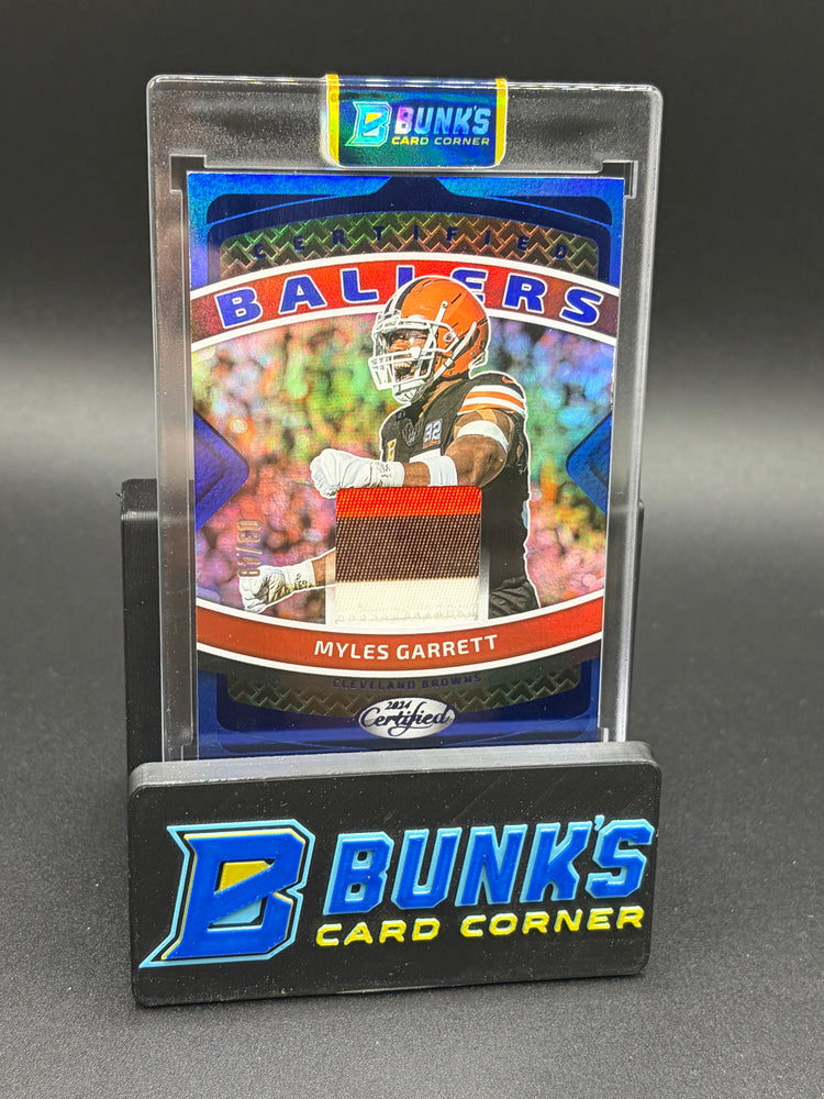 2024 Myles Garrett Panini Certified Ballers 3/49