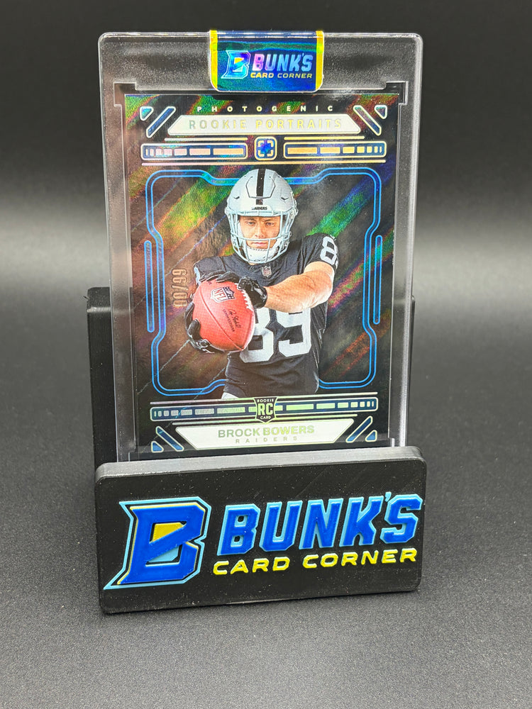 2024 Brock Bowers Photogenic Rookie Portraits 90/99