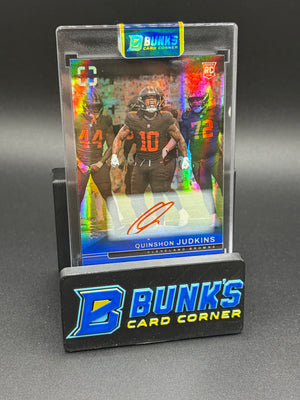 2025 Quinshon Judkins Photogenic Rookie Auto RC 33/49