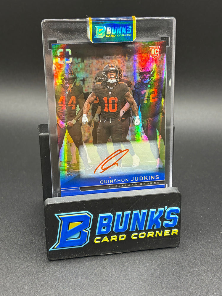 2025 Quinshon Judkins Photogenic Rookie Auto RC 33/49