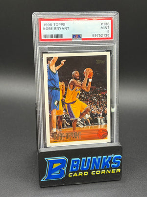 1996 Kobe Bryant Rookie PSA 9