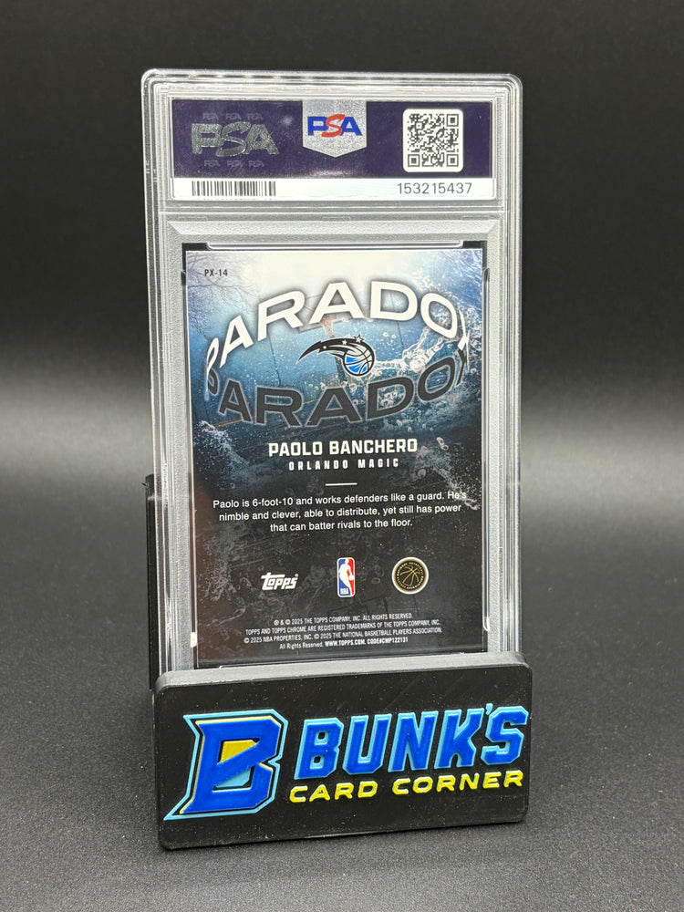 2025 Paolo Banchero Paradox PSA 9