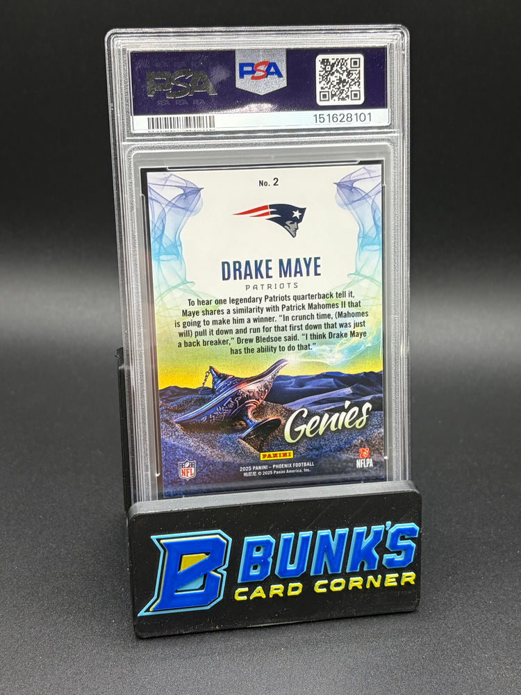 2025 Drake Maye Genies Phoenix PSA 10