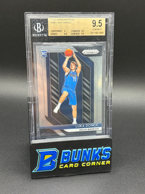 2018-19 Luka Doncic Panini Prizm Beckett 9.5