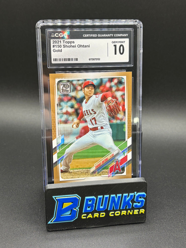 2021 Shohei Ohtani Gold Topps CGC 10