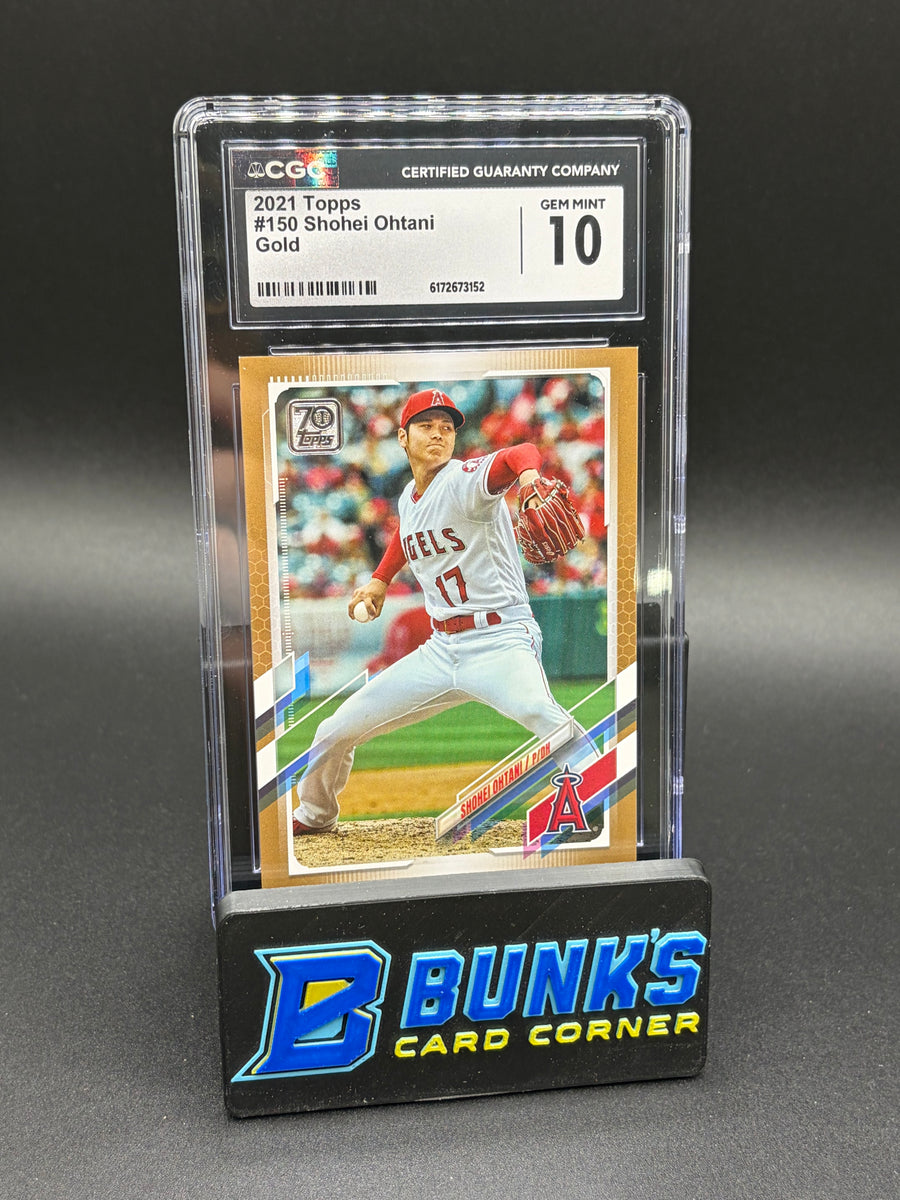 2021 Shohei Ohtani Gold Topps CGC 10