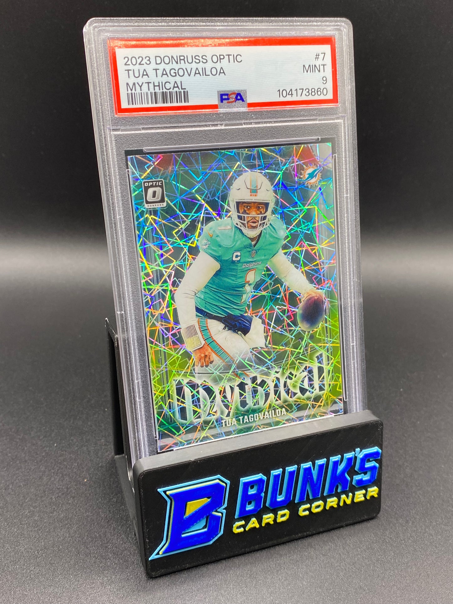 2023 Tua Tagovailoa Mythical PSA 9