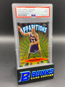 1998 Shaquille O'Neal Apparitions PSA 9