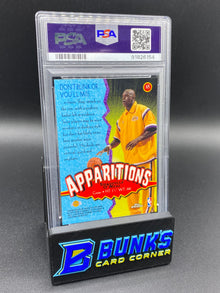 1998 Shaquille O'Neal Apparitions PSA 9