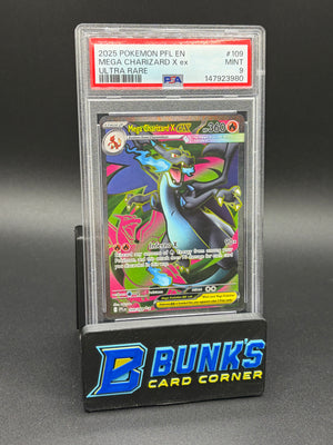 Mega Charizard X ex Ultra Rare PSA 9