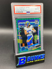2023 Puka Nacua Green Velocity PSA 10 RR