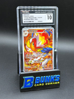 Infernape Illustration Rare Holo CGC 10