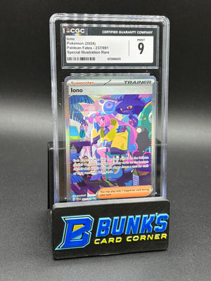 Iono Special Illustration Rare CGC 9