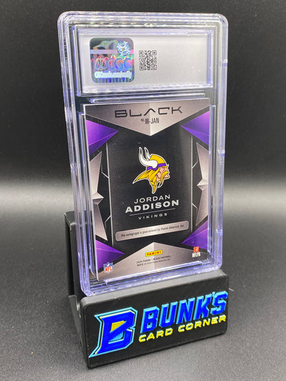2024 Jordan Addison Instant Impact Ink CGC Authentic 118/149