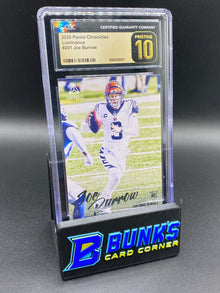 2020 Joe Burrow Luminance CGC PRISTINE 10 RC