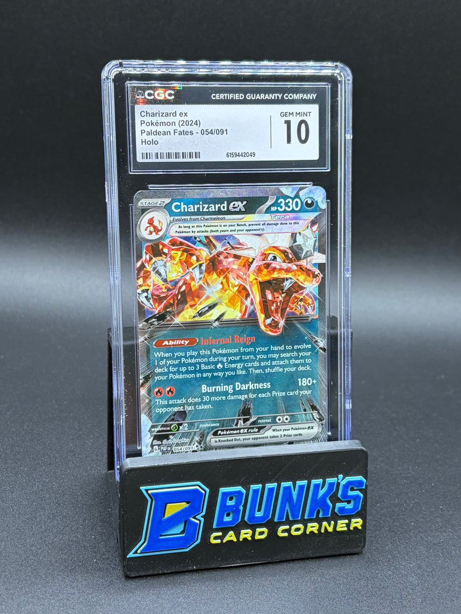 Charizard ex Holo CGC 10