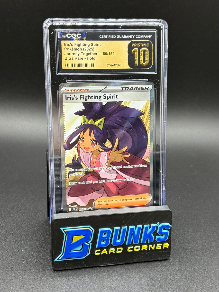 Iris's Fighting Spirit Ultra Rare Holo CGC Pristine 10