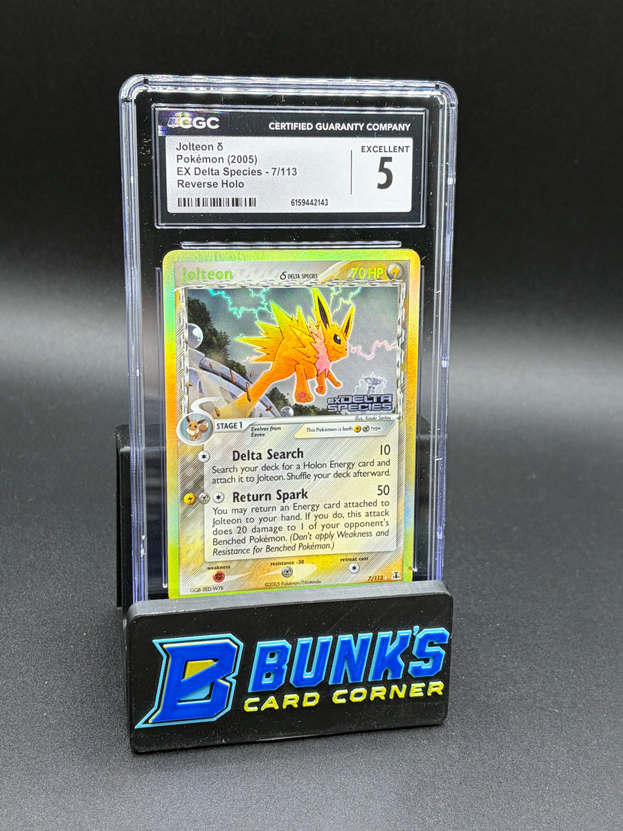 Jolteon Reverse Holo CGC 5