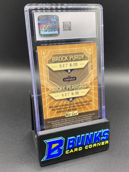 2024 Purdy/ Pearsall Autos Gold Foil Purple/Pink PSA Authentic