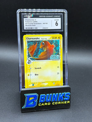 Charmander Reverse Holo CGC 6