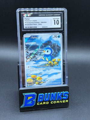 Piplup Illustration Rare Holo CGC 10