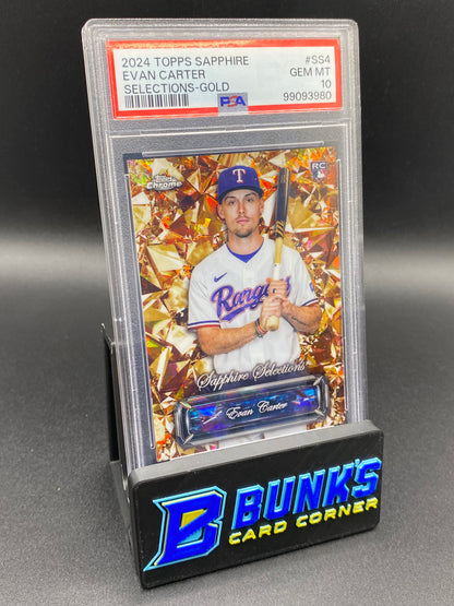 2024 Evan Carter Selctions-Gold PSA 10 19/50