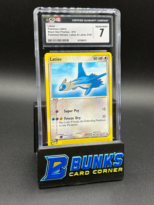 Latios & Latias Promos CGC 7 Paired