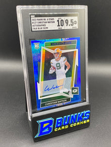 2022 Christian Watson Auto True Blue 23/99 SGC 10/9.5