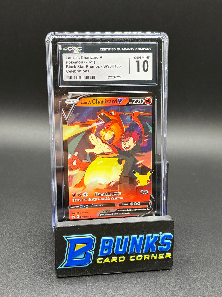 Lance's Charizard V Promo CGC 10