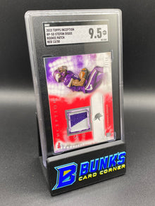 2015 Stefon Diggs Rookie Patch Red 13/50 SGC 9.5