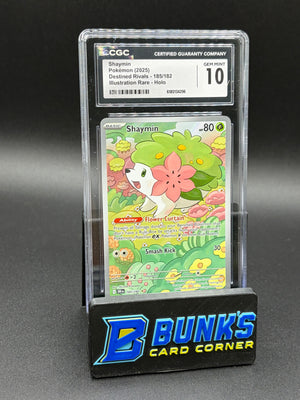 Shaymin Ilustration Rare Holo CGC 10