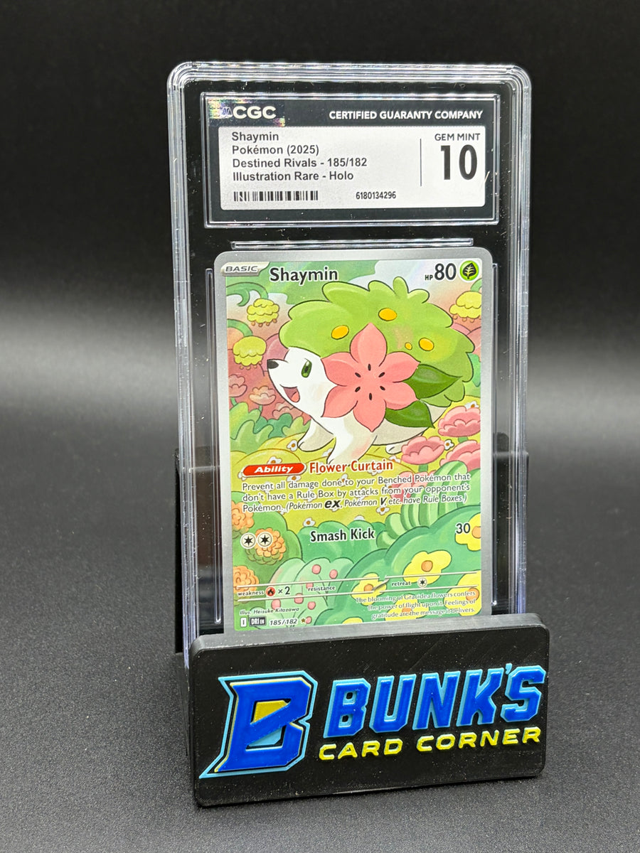 Shaymin Ilustration Rare Holo CGC 10