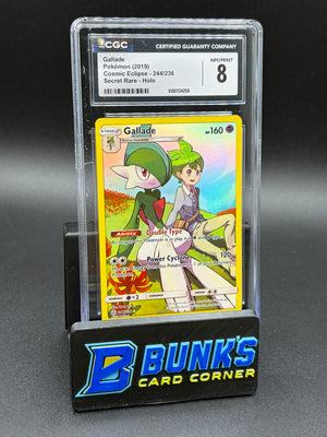Gallade Secret Rare Holo CGC 8