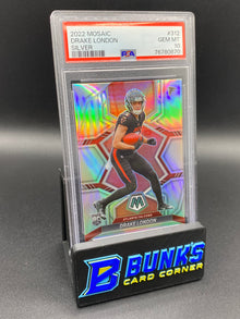 2022 Drake London Silver PSA 10