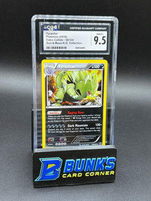 Tyranitar Sun & Moon CGC 9.5