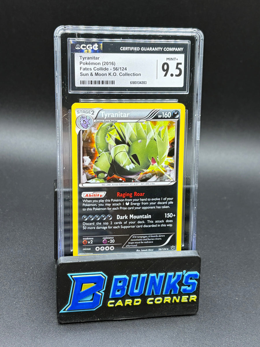 Tyranitar Sun & Moon CGC 9.5