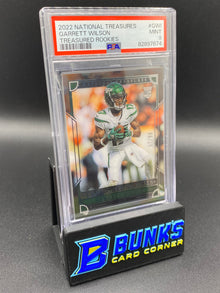2022 Garrett Wilson Treasured Rookies PSA 9