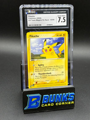 Pikachu CGCC 7.5