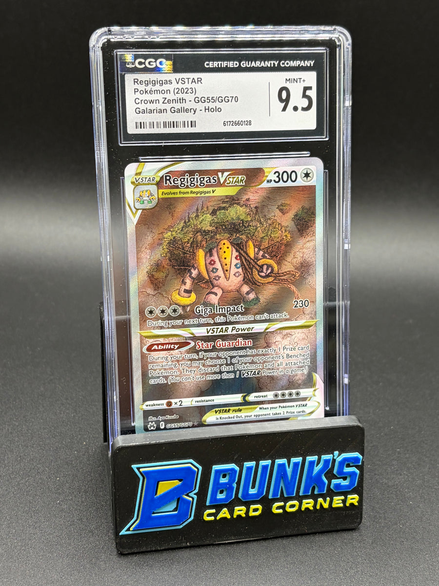Regigigas VSTAR Galarian Gallery Holo CGC 9.5