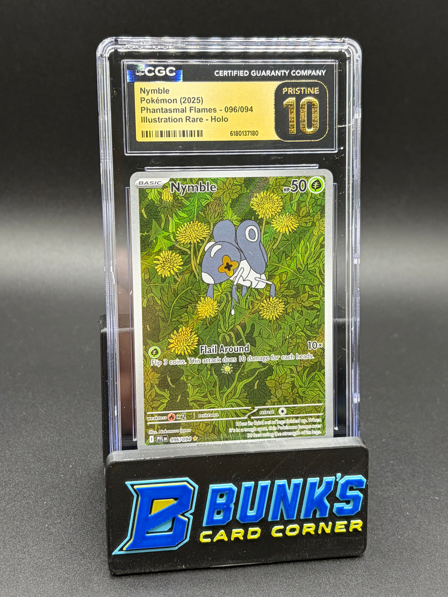 Nymble Illustration Rare Holo CGC Pristine 10