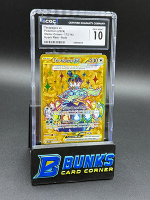 Terapagos ex Hyper Rare Holo CGC 10